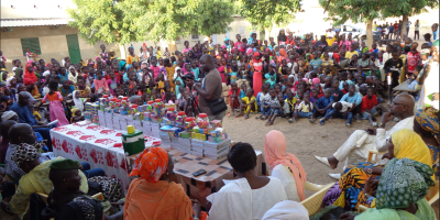 Cérémonie annuelle de distribution de fournitures scolaires